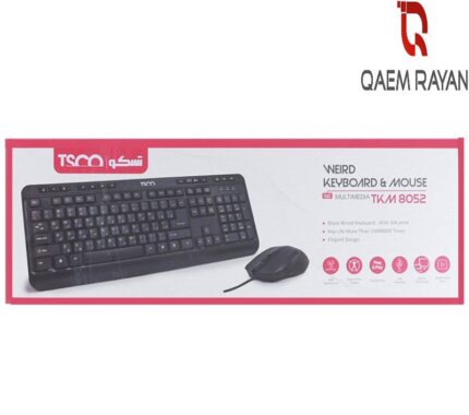 کیبوردو موس تسکو مدل TKM 8052 با حروف فارسی