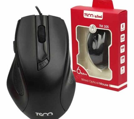 موس سیم دار برند تسکو مدل TM-305
