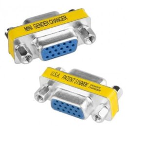 مبدل VGA چنجر ۱۵ پین به ۱۵ پین دو سر مادگی