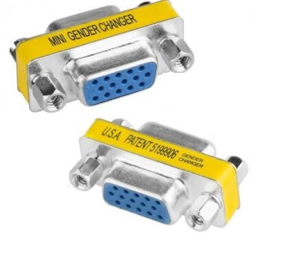 مبدل VGA چنجر ۱۵ پین به ۱۵ پین دو سر مادگی
