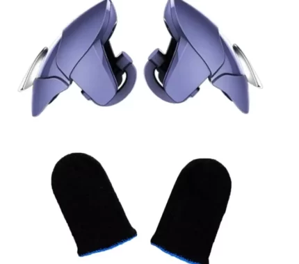 دسته بازی پابجی و کالاف دیوتی مغناطیسی مدل CH-5 Blue Shark (به همراه انگشتی نانو)