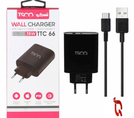 شارژر دیواری تسکو مدل TTC 66