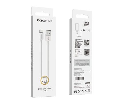 کابل شارژ تایپ سی بروفون مدل BX22