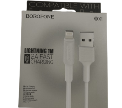 کابل دیتا و شارژ لایتنینگ بروفون BX1