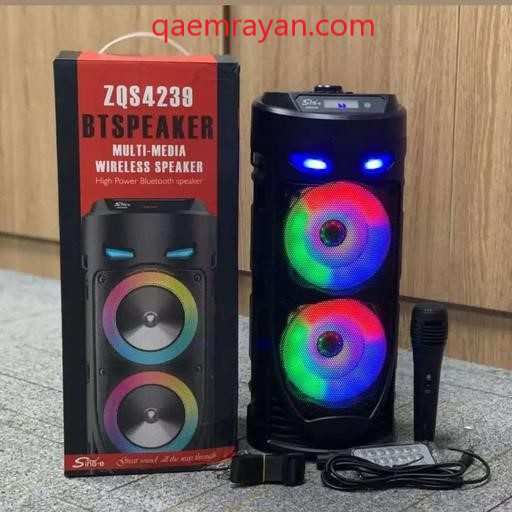 اسپیکر شارژی با کیفیت مدل ZQS 4239