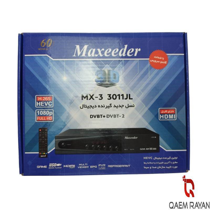 گیرنده دیجیتال مکسیدر مدل MX-3.3011JL