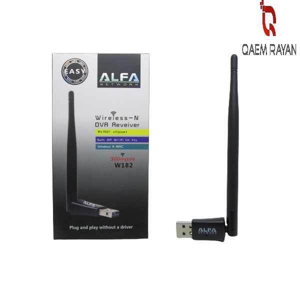 کارت شبکه Alfa W182 USB