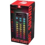 اسپیکر دو باند ۳ اینچ بلوتوثی قابل حمل مدل KTS-1850