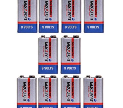 باتری 9 ولت کتابی MAXFORT