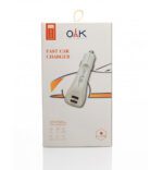 شارژر فندکی فست شارژ OAK 2001