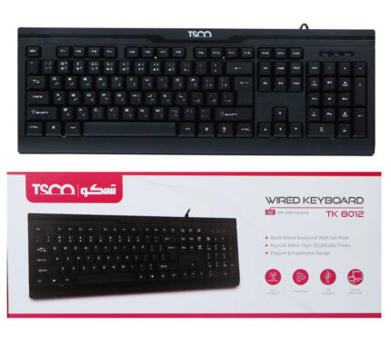 کیبورد با کیفیت تسکو مدل TK 8012