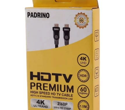 کابل HDMI 4K برند PADRINO طول 1.5 متر