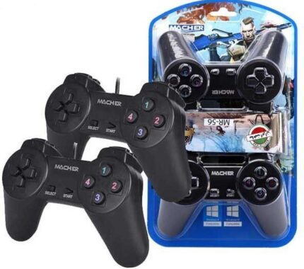 دسته بازی دوبل ساده سیمی Macher MR-56