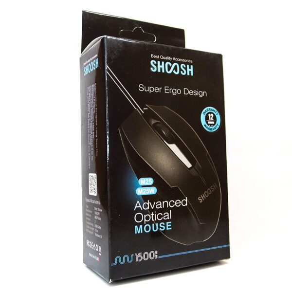 موس برند شوش مدل SHOOSH M-25