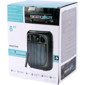 اسپیکر بی سیم قابل حمل میکروفون دار مدل GTS-1506