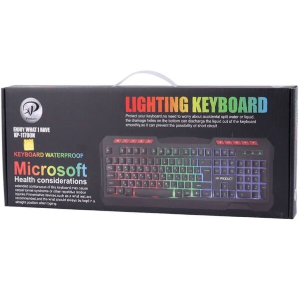 کیبورد گیمینگ سیم دار ۱۱۷۰۰ ایکس پی XP