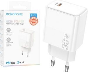 شارژر دیواری بروفون 30وات مدل BA77A USB PD