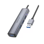 هاب USB-A بروفون مدل DH12 4IN1