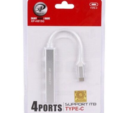 هاب 4 پورت USB-C ایکس پی پروداکت مدل XP H-815