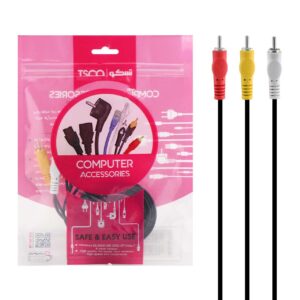 کابل 3 به 3 تسکو RCA مدل TC 13