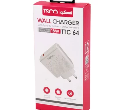 شارژر دیواری تسکو مدل TTC 64
