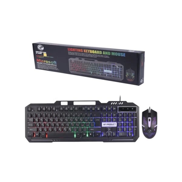 کیبورد و موس ایکس پی بک لایت دار XP-11400