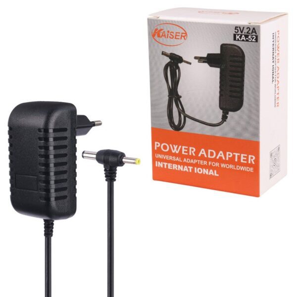آداپتور 5 ولت 2 آمپر دو سر کایزر مدل KA-52