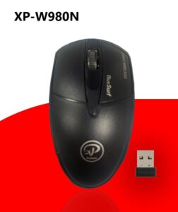 موس وایرلس XP مدل W980N سبک و مناسب برای لپ‌تاپ و کامپیوتر