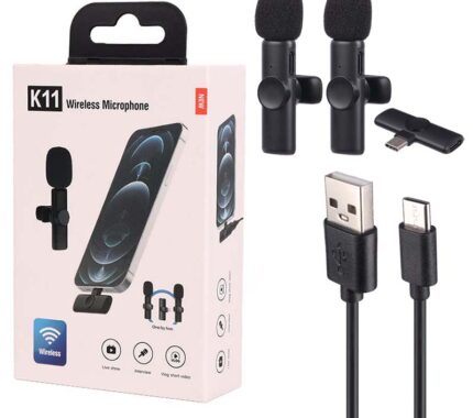 میکروفون یقه ای با درگاه تایپ سی مدل K11