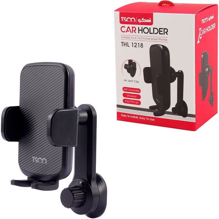 پایه موبایل قابل تنظیم (هولدر) تسکو مدل THL 1218 پایه موبایل قابل تنظیم (هولدر) تسکو مدل THL 1218