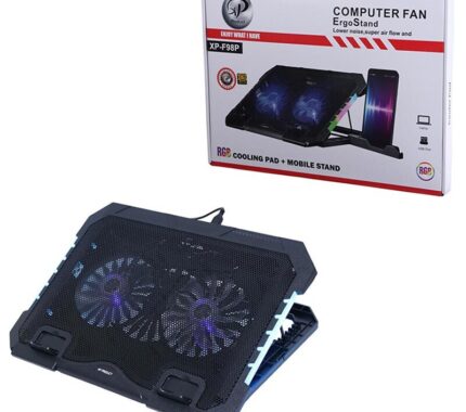 کول پد حرفه‌ای با نورپردازی RGB و فن‌های 1300RPM