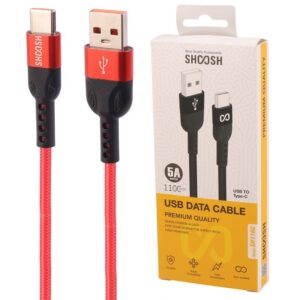 کابل شارژ Type-c برند SHOOSH مدل SH-116C