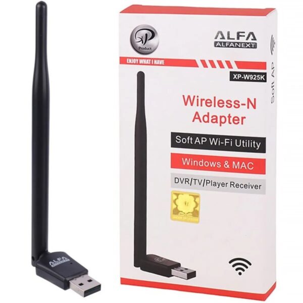 کارت شبکه USB بی‌سیم با آنتن XP‑Product XP‑W925K