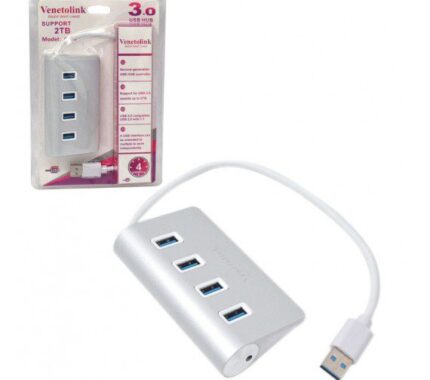 هاب 4 پورت ونتولینک USB 3.0 مدل 9218