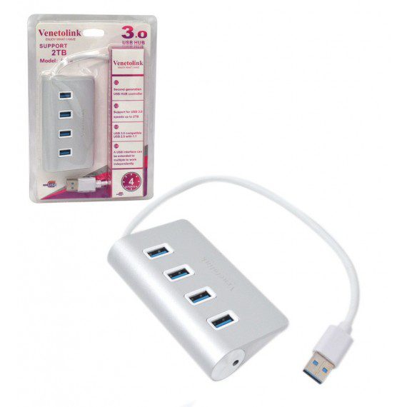 هاب 4 پورت ونتولینک USB 3.0 مدل 9218