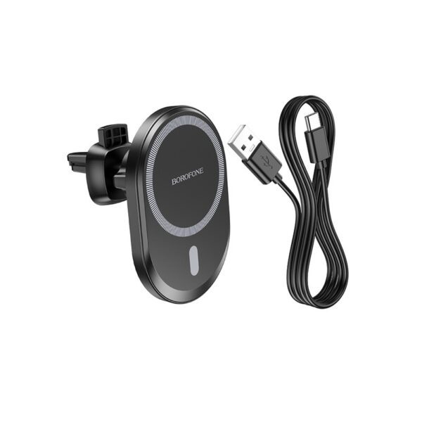 هولدر و شارژر بی‌سیم خودرو بروفون مدل BH201