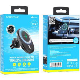 هولدر و شارژر بی‌سیم خودرو بروفون مدل BH201