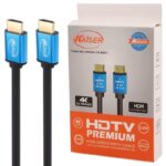 کابل HDMI 4K سرفلزی 10 متری برند KAISER