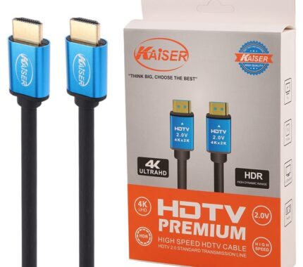 کابل HDMI 4K سرفلزی 10 متری برند KAISER