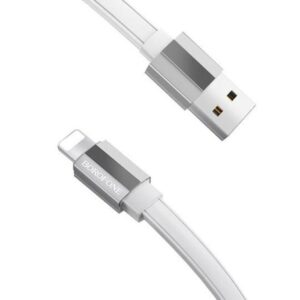کابل شارژ آیفون Borofone BU8 Lightning – طول ۱.۲ متر