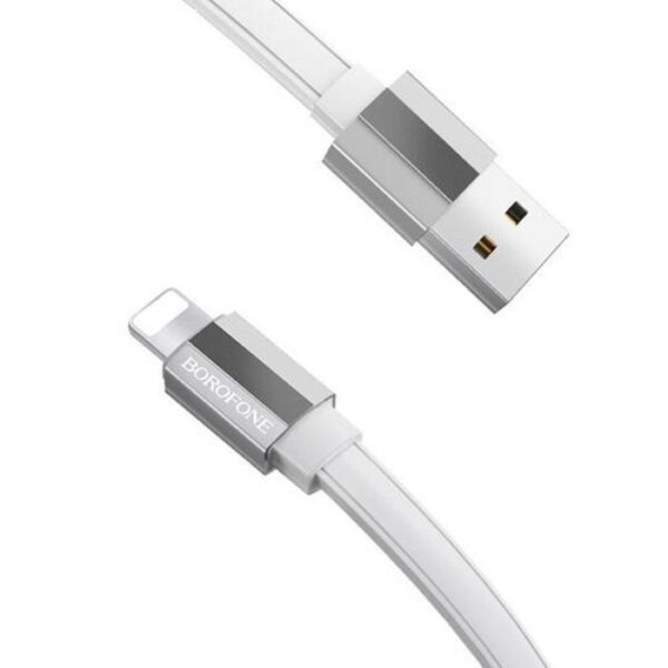 کابل شارژ آیفون Borofone BU8 Lightning – طول ۱.۲ متر