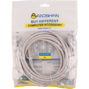 کابل شبکه CAT6 آنوشان مدل UTP طول (3 ، 5) متر