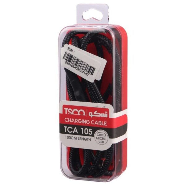 کابل شارژ و دیتا تسکو مدل TCA 105 – رابط Micro‑USB