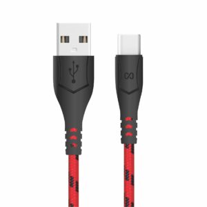 کابل تایپ سی فست شارژ Shoosh SH117C 5A 1.1m