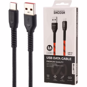کابل شارژ تایپ سی مدل SH-119C برند SHOOSH