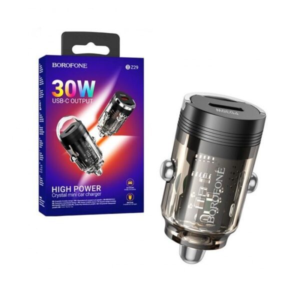 شارژر فندکی 30 وات بروفون مدل BZ29 30W