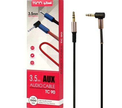 کابل انتقال صدا 3.5 میلی متری تسکو مدل TC 90 طول 1 متر