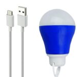 لامپ حبابی دو پورت Type C + USB