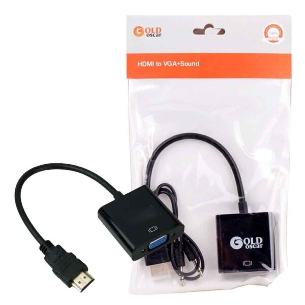 تبدیل HDMI به VGA برند Gold Oscar
