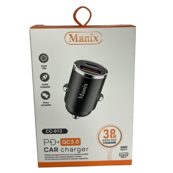 شارژر فندکی مانیکس مدل Manix CC-013